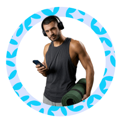 Personal trainer persona illustrative image.